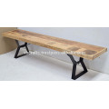 industrial style bench